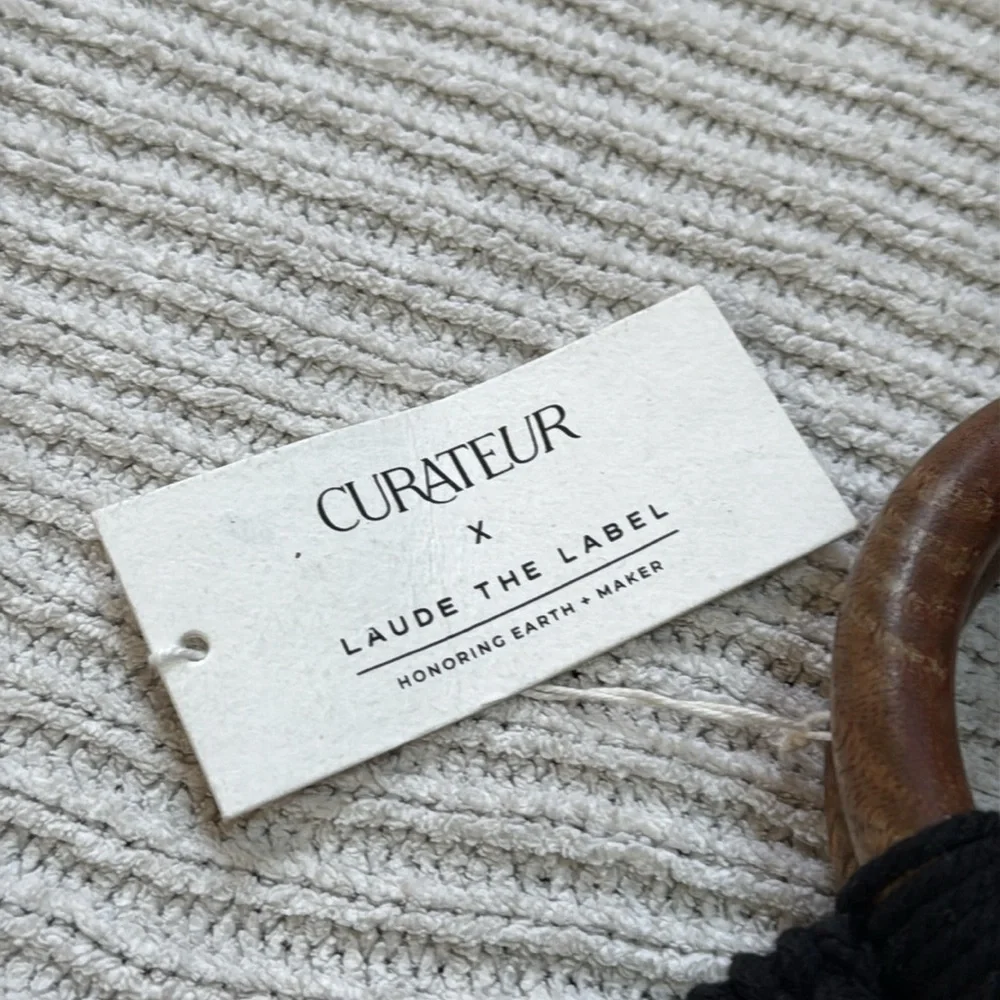Curateur x Laude The Label The Gabby Macrame Bag - Picture 4 of 9